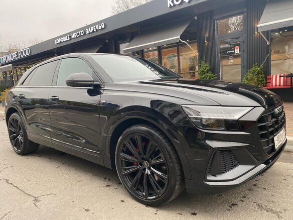 2023 Audi Q8 50 TDI I (4M), чёрный, 13350000 рублей - вид 6