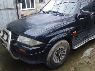 1996 SsangYong Musso I, чёрный, 400000 рублей, вид 4