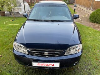 2008 Kia Spectra I Рестайлинг 2, синий, 390000 рублей, вид 2