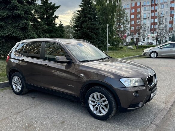 2013 BMW X3 28i xDrive II (F25), коричневый, 2150000 рублей - вид 2