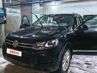 2011 Volkswagen Touareg II, чёрный, 1800000 рублей, вид 1