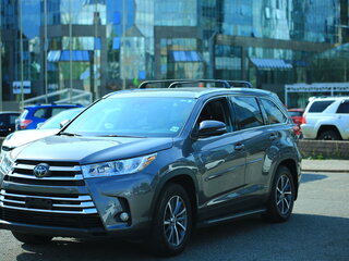 2019 Toyota Highlander III (XU50) Рестайлинг, серый, 3750000 рублей, вид 1