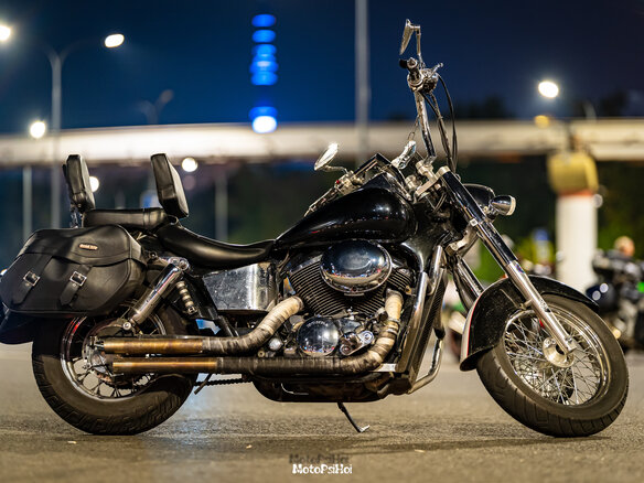 1997 Honda Shadow 750, чёрный, 350000 рублей