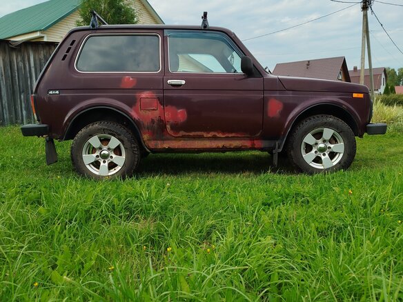 2014 Lada (ВАЗ) 2121 (4x4) I Рестайлинг, пурпурный - вид 7