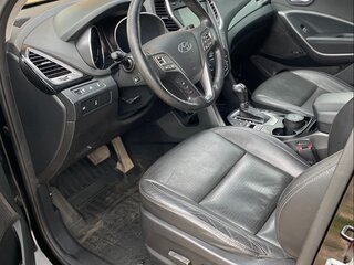 2013 Hyundai Santa Fe III, чёрный, 1500000 рублей, вид 4