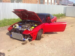 1990 Nissan 200SX S13, пурпурный, 1600000 рублей, вид 1