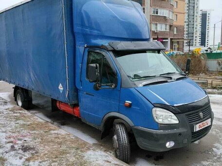 2008 ГАЗ ГАЗель (3302), синий, 1200000 рублей, вид 1