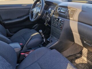 2002 Toyota Corolla IX (E120, E130), синий, 390000 рублей, вид 4