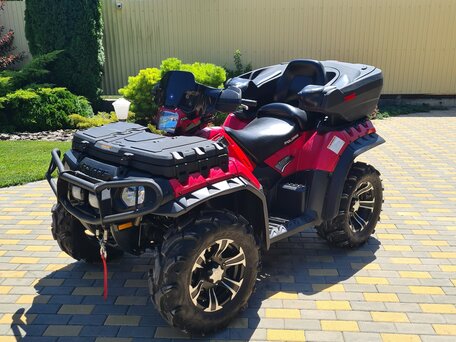 2012 Polaris Sportsman 850, красный, 770000 рублей, вид 1