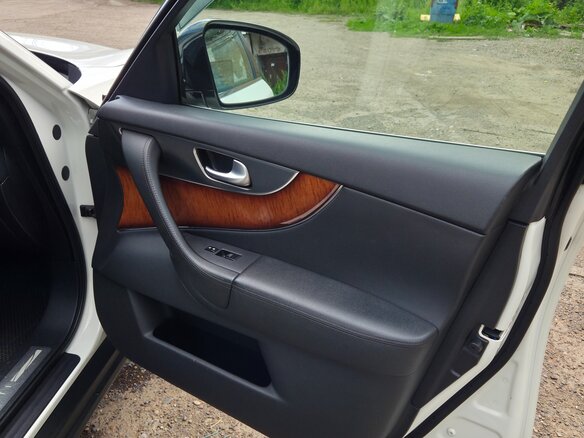 2010 Infiniti FX FX37 II (S51), белый - вид 10