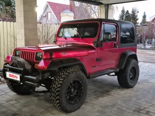 1993 Jeep Wrangler I (YJ), красный, 2100000 рублей, вид 1