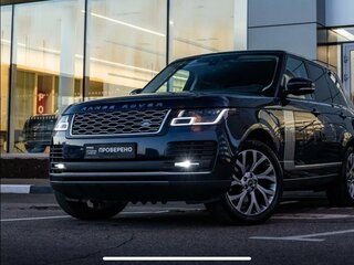 2018 Land Rover Range Rover IV Рестайлинг, синий, 6500000 рублей, вид 1