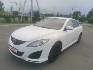 2012 Mazda 6 II (GH) Рестайлинг, белый, 1200000 рублей, вид 1