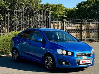 2013 Chevrolet Aveo II, синий, 590000 рублей, вид 2