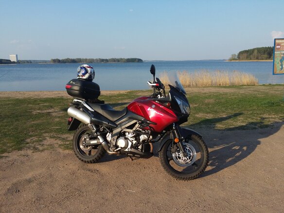 2006 Suzuki V-Strom 1000, пурпурный, 390000 рублей