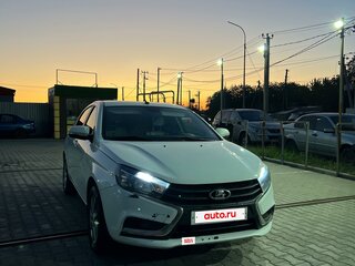 2019 Lada (ВАЗ) Vesta I, белый, 860000 рублей, вид 3