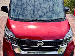 2018 Nissan Dayz Roox I Рестайлинг, красный, 850000 рублей, вид 4