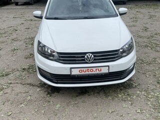 2016 Volkswagen Polo V Рестайлинг, белый, 1350000 рублей, вид 1