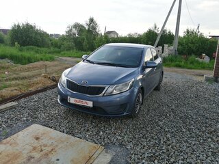 2011 Kia Rio III, голубой, 700000 рублей, вид 1