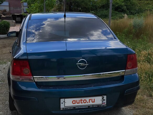 2008 Opel Astra H Рестайлинг, синий, 700000 рублей - вид 1