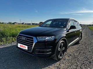 2016 Audi Q7 II (4M), чёрный, 3500000 рублей, вид 2
