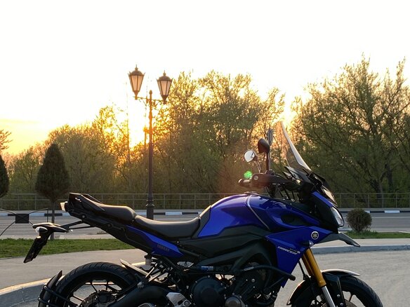 2016 Yamaha MT-09 Tracer (FJ-09), синий, 780000 рублей - вид 20