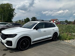 2019 Volkswagen Touareg III, белый, 5500000 рублей, вид 5
