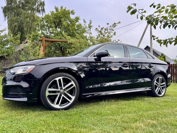 2016 Audi A3 III (8V) Рестайлинг, чёрный, 1657942 рублей - вид 2