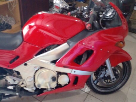 1998 Kawasaki ZZR 400, красный, 190000 рублей, вид 5