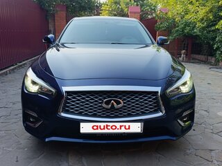 2021 Infiniti Q50 I Рестайлинг, синий, 3190000 рублей, вид 4