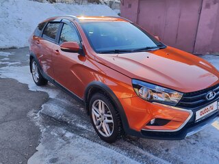 2021 Lada (ВАЗ) Vesta SW Cross I, оранжевый, 1100000 рублей, вид 3
