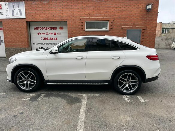 2018 Mercedes-Benz GLE Coupe 350 d I (C292), белый, 4600000 рублей - вид 6
