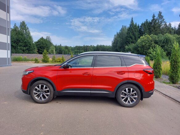 2022 Chery Tiggo 7 Pro I, красный, 1700000 рублей - вид 2