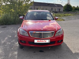 2008 Mercedes-Benz C-Класс 180 7G-TRONIC PLUS III (W204), красный, 1000000 рублей, вид 2