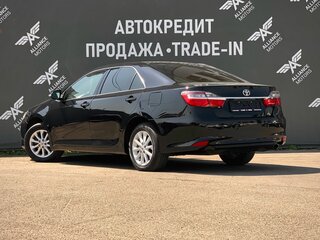 2016 Toyota Camry VII (XV50) Рестайлинг, чёрный, 1765000 рублей, вид 5