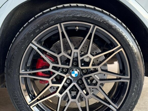 2021 BMW X4 M Competition I (F98) Рестайлинг, серый - вид 7