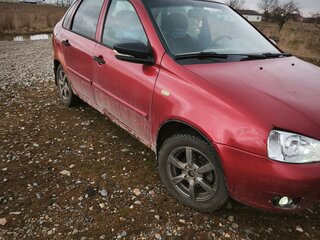 2006 Lada (ВАЗ) Kalina I, серебристый, 130000 рублей, вид 2