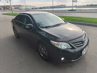 2011 Toyota Corolla X (E140, E150) Рестайлинг, чёрный, 1550000 рублей, вид 2
