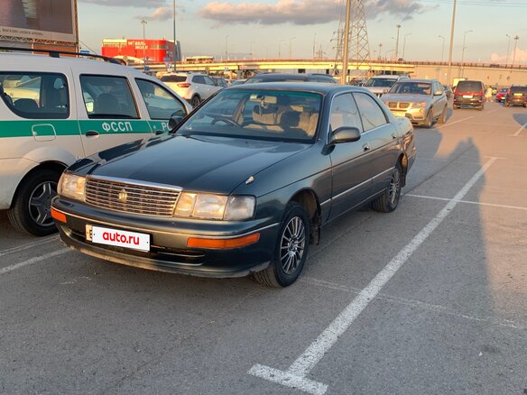 1994 Toyota Crown IX (S140), зелёный, 490000 рублей - вид 1