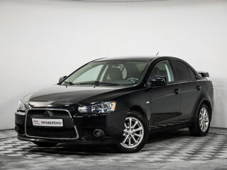 2010 Mitsubishi Lancer X, чёрный, 499000 рублей, вид 1