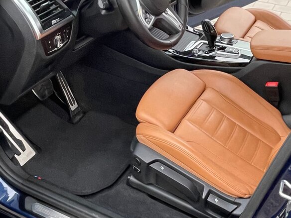 2019 BMW X3 30d xDrive III (G01), синий, 4550000 рублей - вид 7