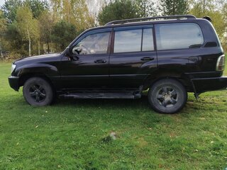 2002 Toyota Land Cruiser 100 Series, чёрный, 1600000 рублей, вид 4