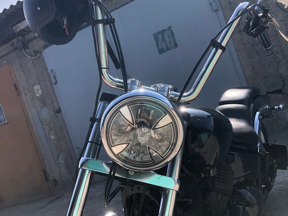 1996 Yamaha XVS400 Drag Star, чёрный, 310000 рублей - вид 12