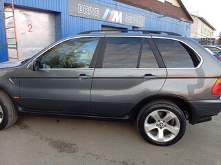 2001 BMW X5 4.4i I (E53), серый, 750000 рублей, вид 5