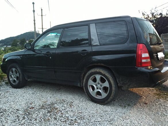 2003 Subaru Forester II, чёрный, 350000 рублей - вид 12