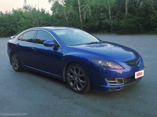 2008 Mazda 6 II (GH), синий, 590000 рублей, вид 1