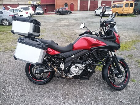 2013 Suzuki V-Strom DL 650, красный, 855000 рублей, вид 3