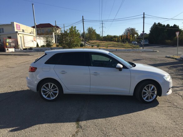 2013 Audi A3 III (8V), белый, 1250000 рублей - вид 3