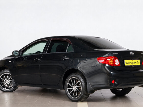 2008 Toyota Corolla X (E140, E150), чёрный - вид 3