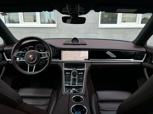 2018 Porsche Panamera 4 II, синий, 5980000 рублей - вид 15